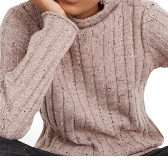 NWT Madewell Evercrest Blush Turtleneck Sweater - Picture 2 of 6